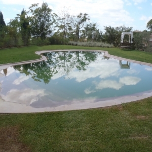 Piscina in microcemento - Lucignano d'Asso SI